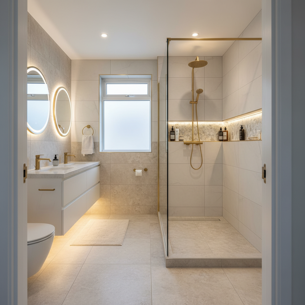 Luxury bathroom renovation
